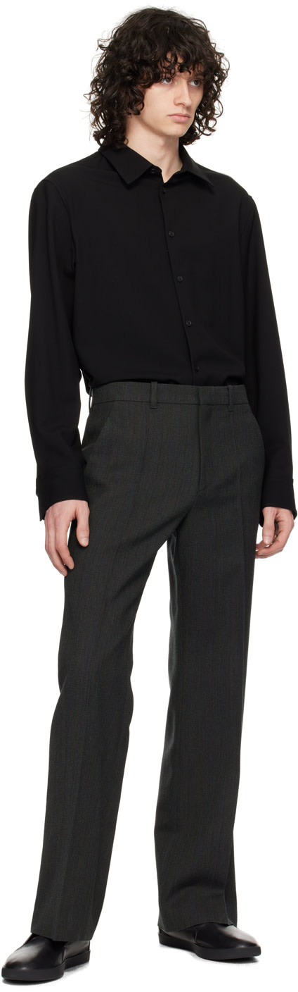 The Row: Black Beto Shirt | SSENSE