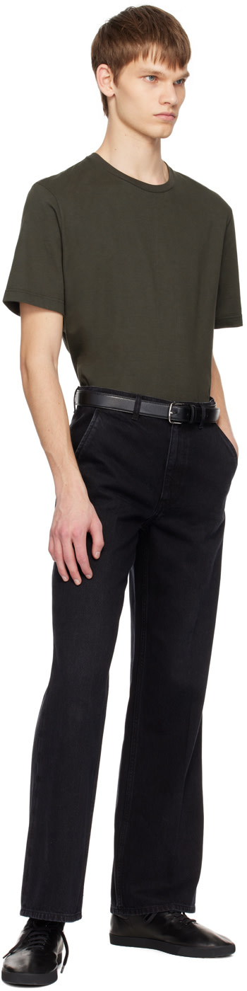 The Row: Gray Luke T-Shirt | SSENSE