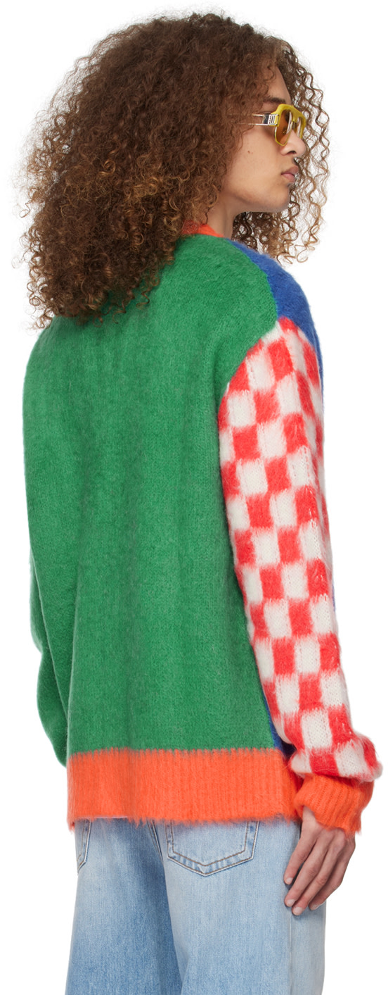 MARNI / マルニ | カシミヤ マルチカラー Vネック ニット カーディガン | 40 | マルチカラー | レディース Marni: SSENSE限定 マルチカラー カーディガン | SSENSE 日本