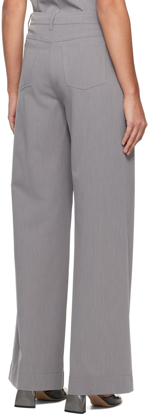Staud - Pantalon Grayson gris