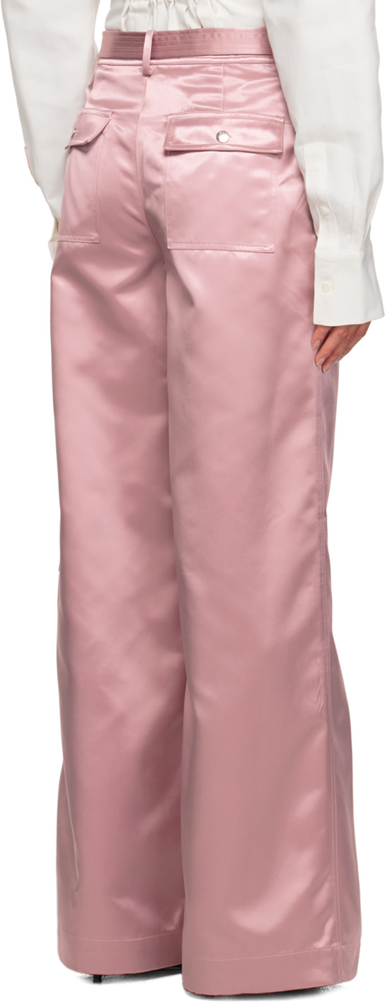 Staud - Pantalon Shay rose