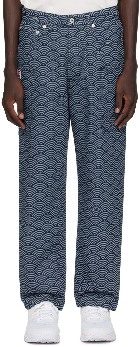 Kenzo - インディゴ Kenzo Paris Monkey Fit ジーンズ