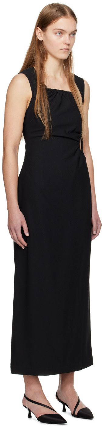 Wynn Hamlyn - Robe midi Ella noire