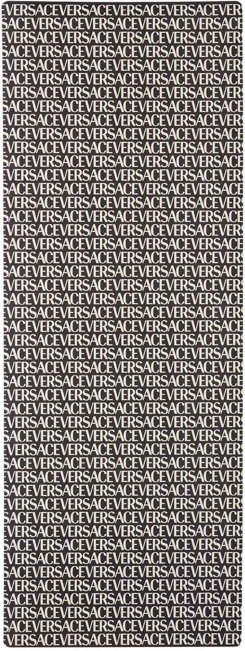 Versace - Ensemble de quatre articles de yoga noirs