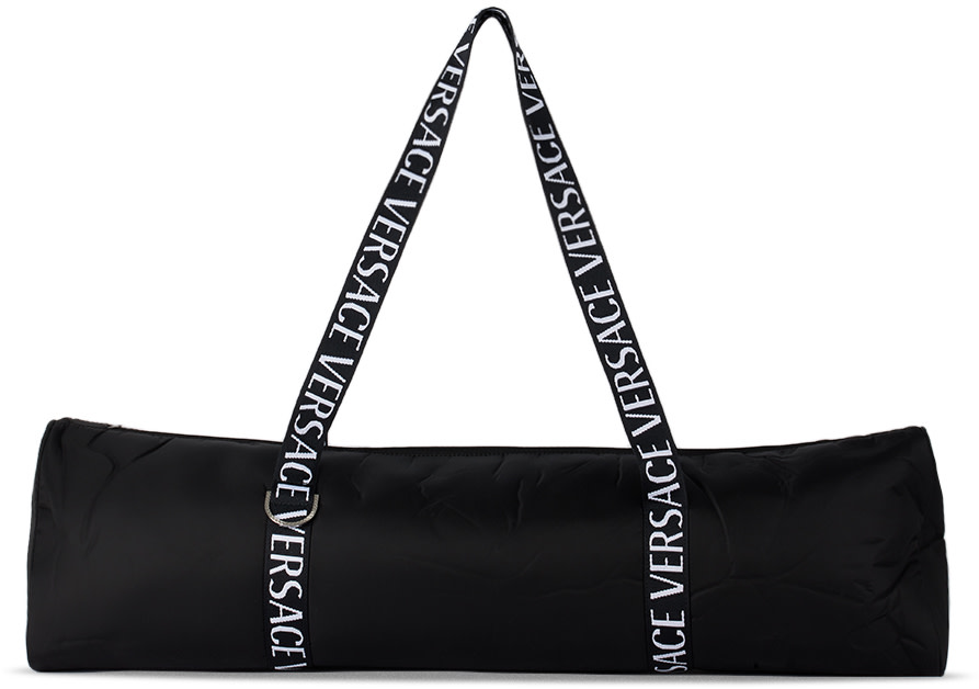 Versace - Ensemble de quatre articles de yoga noirs