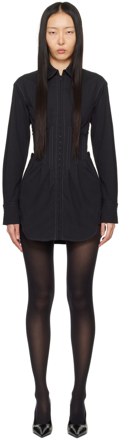Dion Lee - Robe courte de style tailleur noire