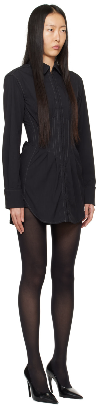 Dion Lee - Robe courte de style tailleur noire