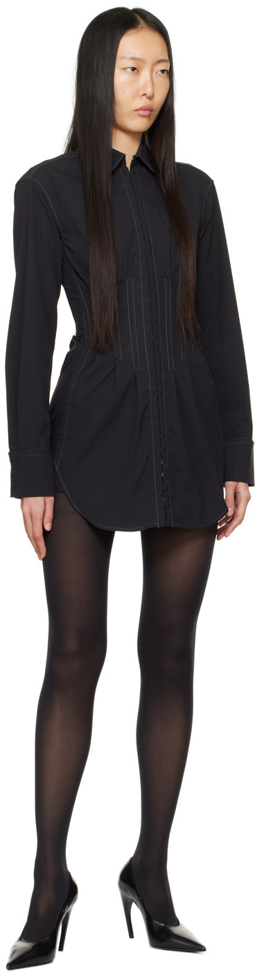 Dion Lee - Robe courte de style tailleur noire