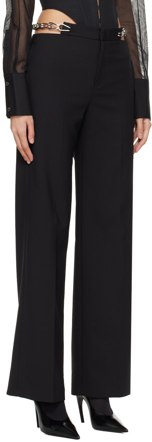 Dion Lee - Pantalon noir à chaines