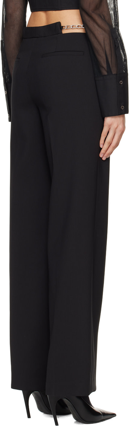 Dion Lee - Pantalon noir à chaines