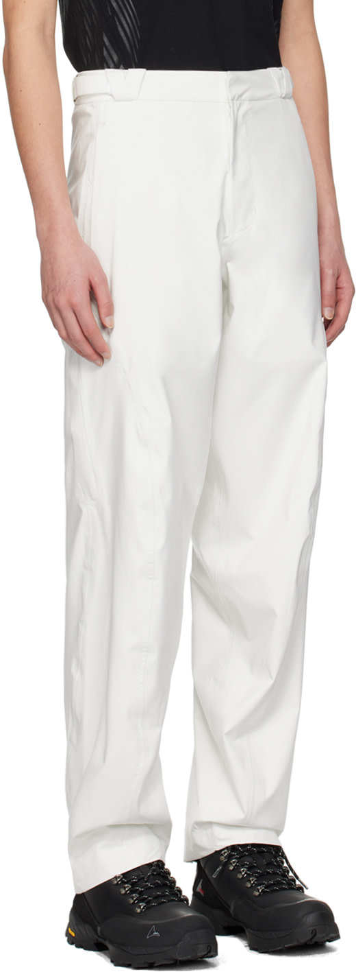 HYEIN SEO: White Shell Trousers | SSENSE