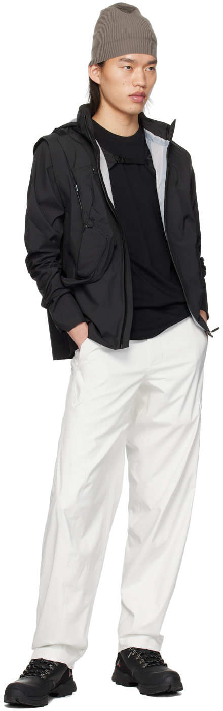 HYEIN SEO: White Shell Trousers | SSENSE