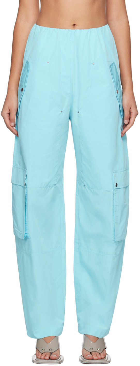 Paris Georgia - Pantalon cargo Elevated bleu