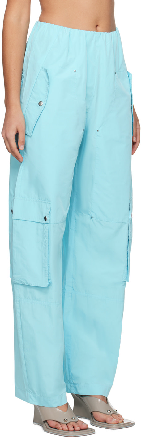 Paris Georgia - Pantalon cargo Elevated bleu