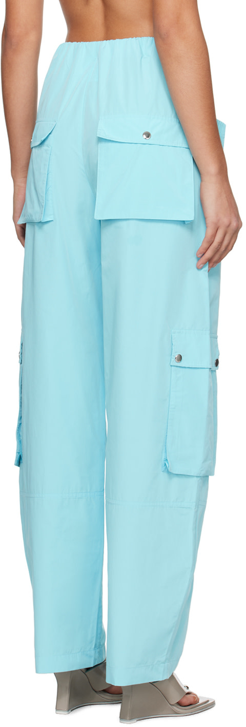 Paris Georgia - Pantalon cargo Elevated bleu
