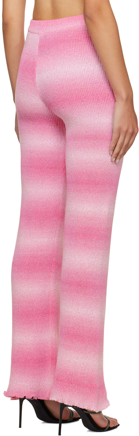MSGM - Pantalon dégradé rose