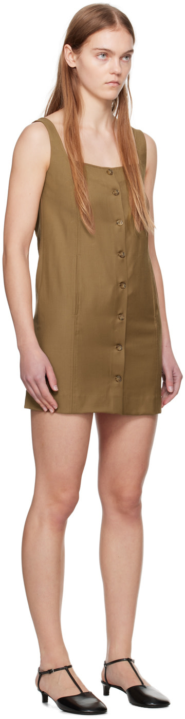 Loulou de Saison - Robe courte Idon brune