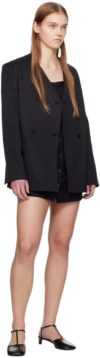 Loulou de Saison - Robe courte Idon noire