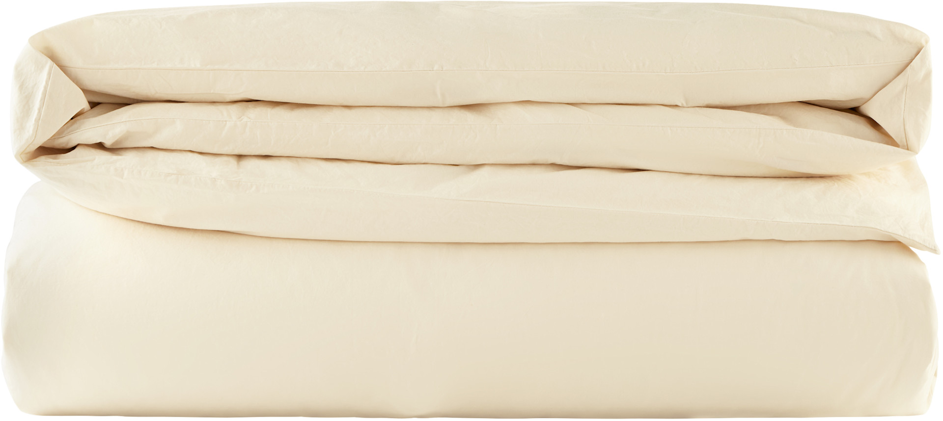 Tekla - Off-White Percale Duvet Cover, King