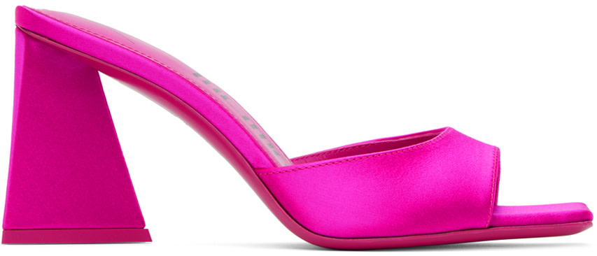 The Attico - Mules Mini Devon roses