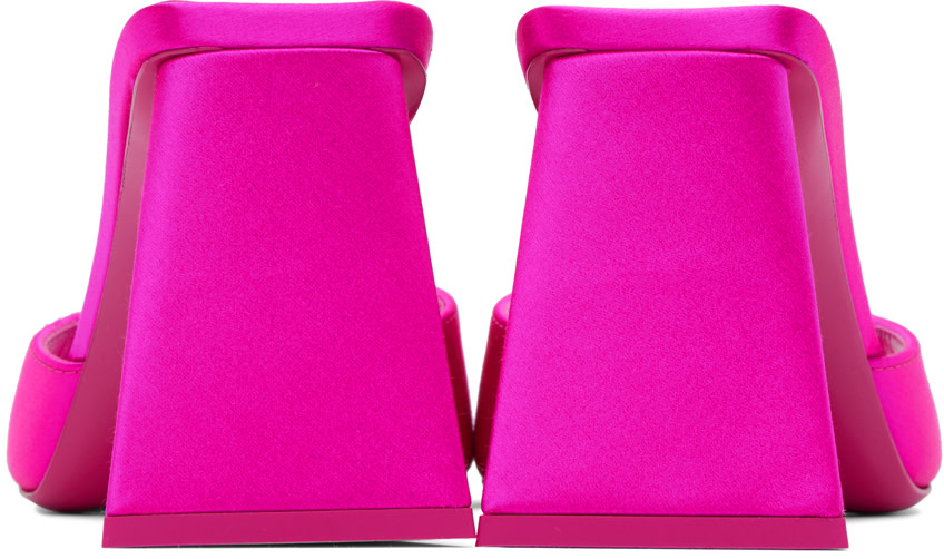 The Attico - Mules Mini Devon roses