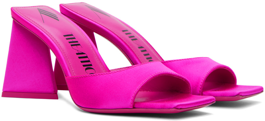 The Attico - Mules Mini Devon roses