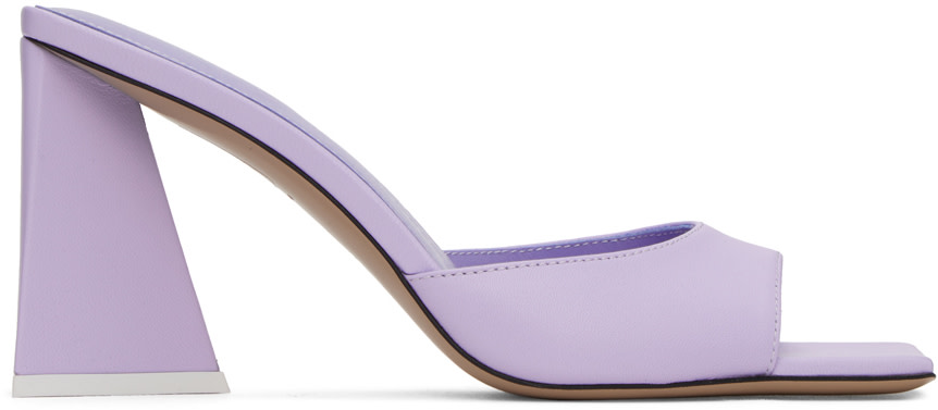 The Attico - Mules Mini Devon mauves