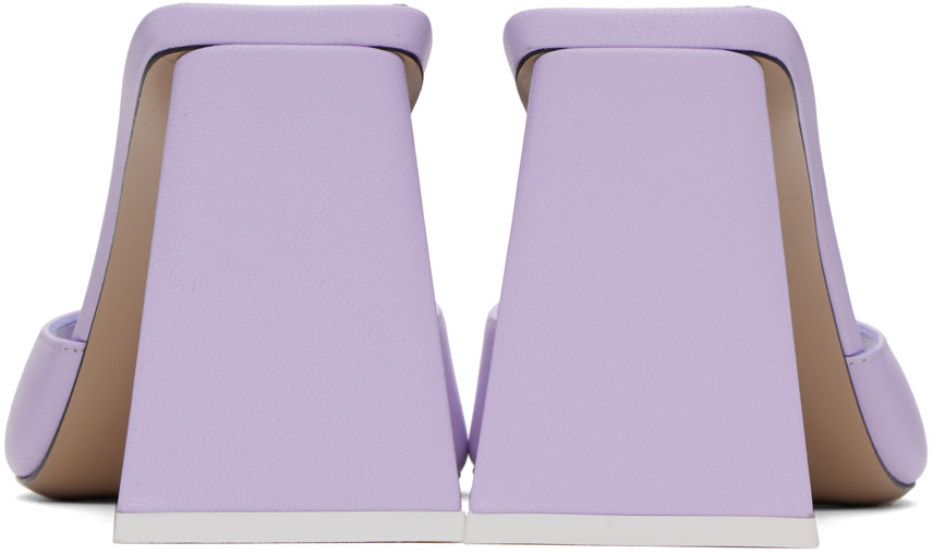 The Attico - Mules Mini Devon mauves