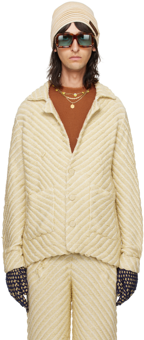 Isa Boulder - Blouson beige exclusif à SSENSE