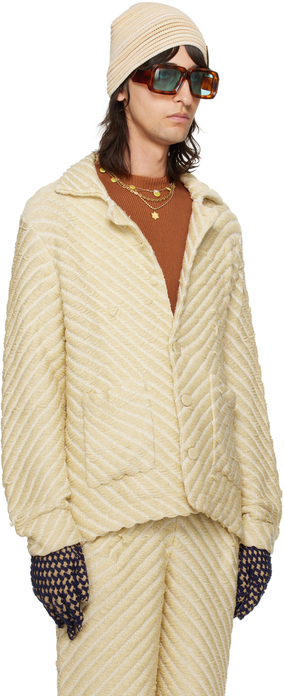 Isa Boulder - Blouson beige exclusif à SSENSE