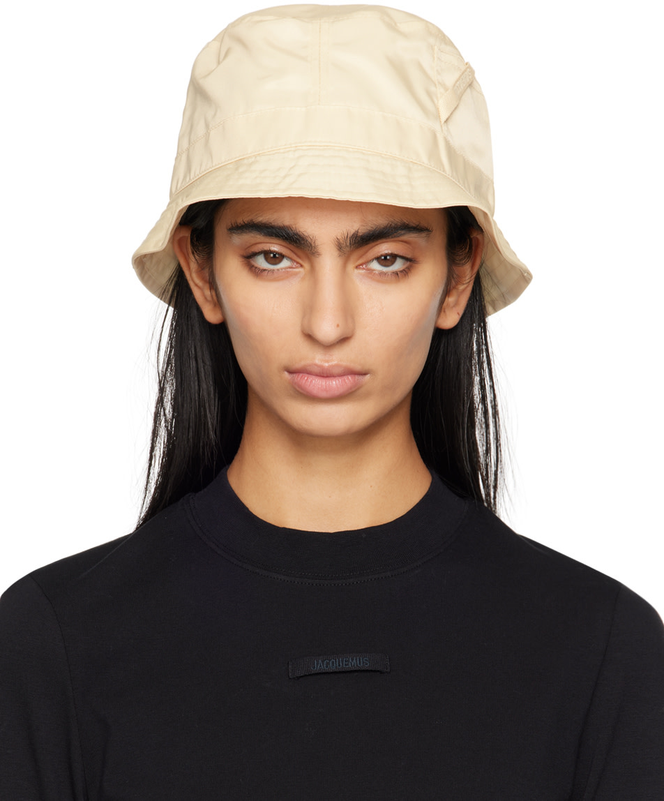 JACQUEMUS: Le Chouchouコレクション ベージュ Le bob Ovalie バケット