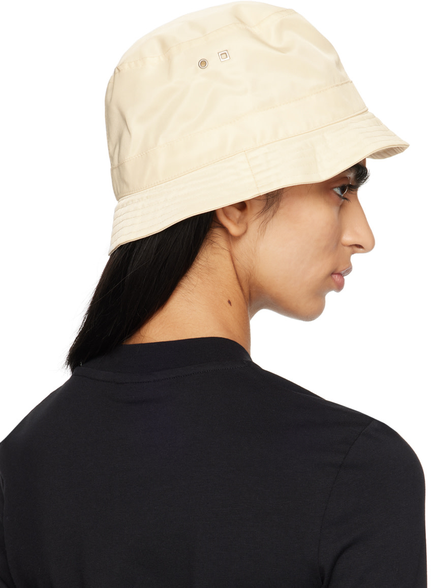 JACQUEMUS: Le Chouchouコレクション ベージュ Le bob Ovalie バケット