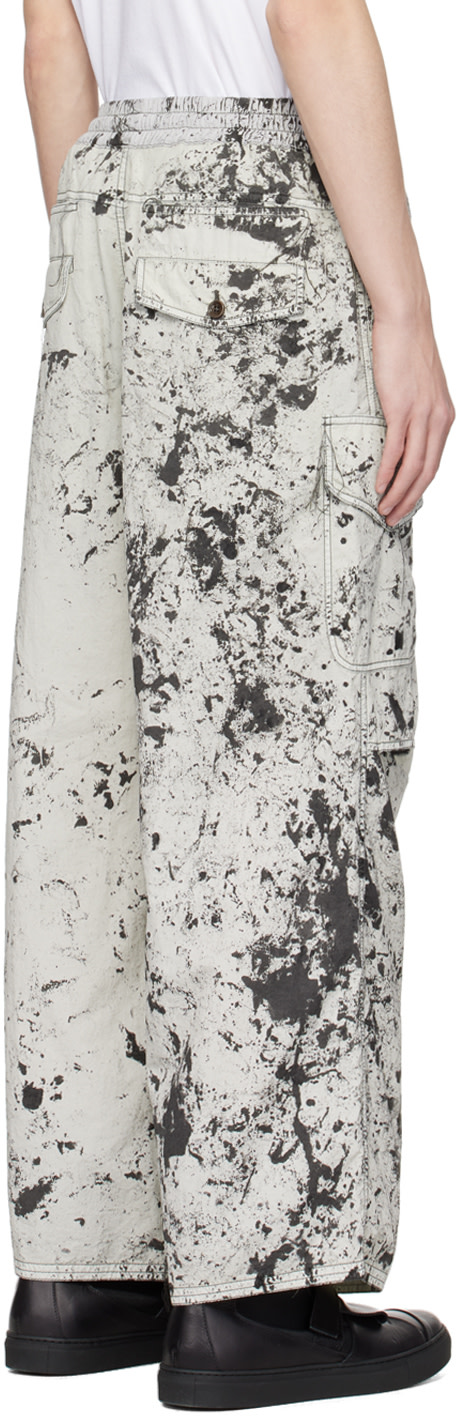 NICOLAS ANDREAS TARALIS - Gray Printed Trousers