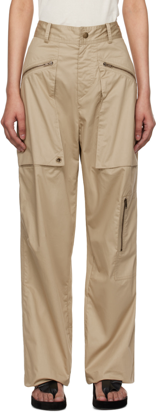 Isabel Marant - Pantalon Jolande beige