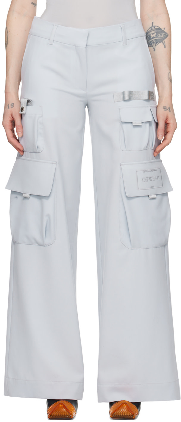 Off-White - Pantalon Toybox gris