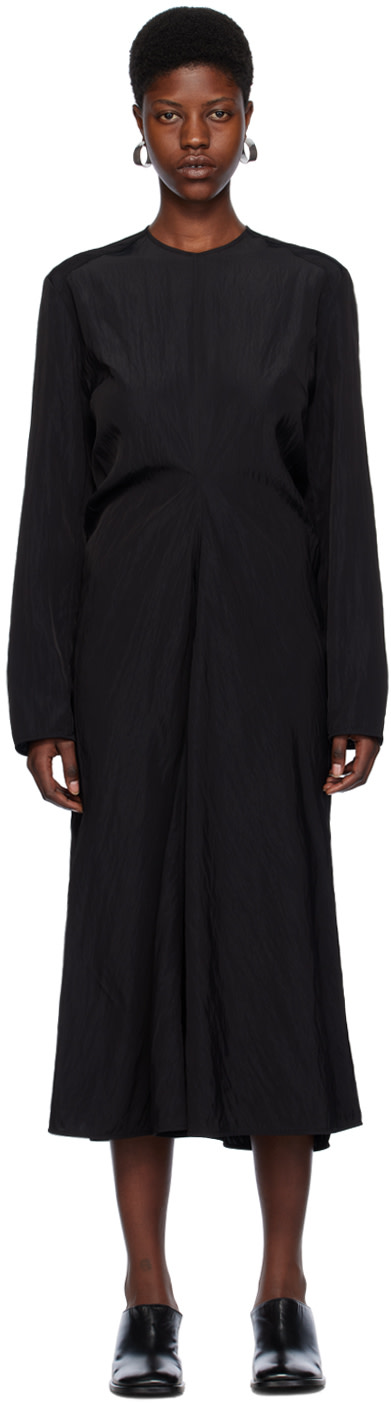 Studio Nicholson - Robe midi Welles noire