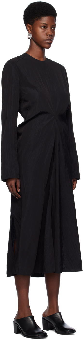 Studio Nicholson - Robe midi Welles noire