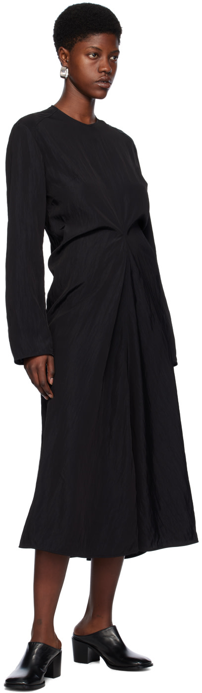 Studio Nicholson - Robe midi Welles noire