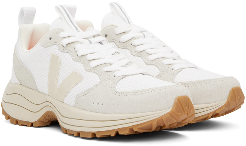 VEJA - Baskets Venturi blanc et beige