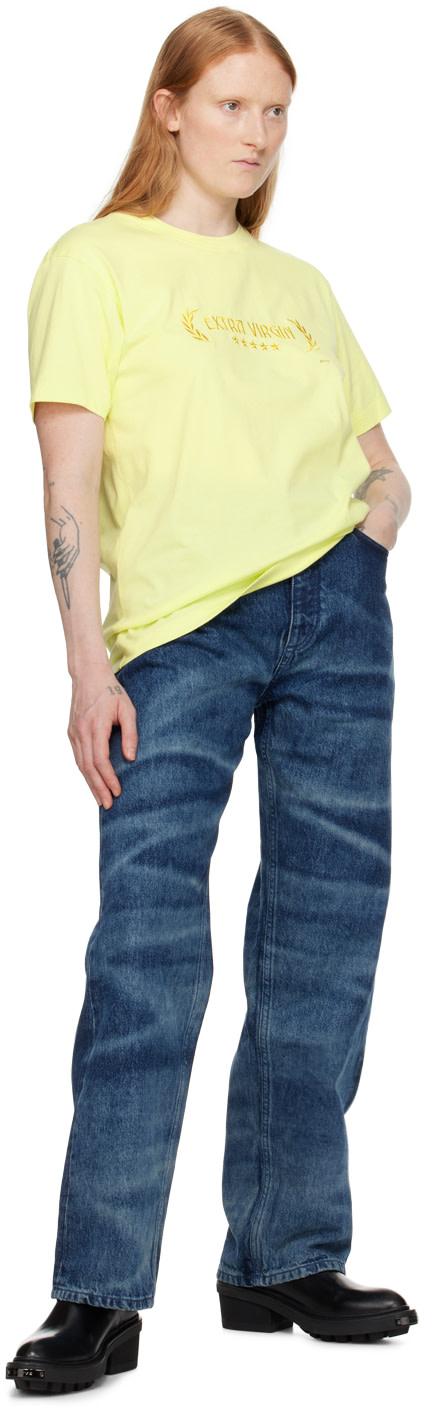 EYTYS - T-shirt Leon 'Extra Virgin' jaune