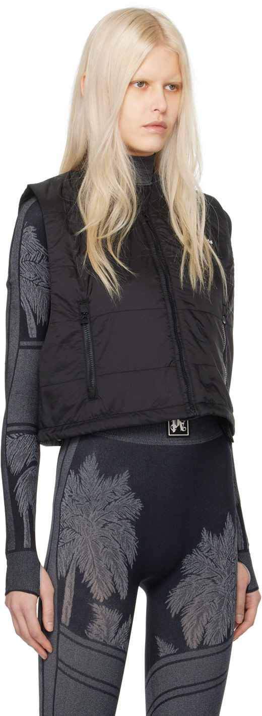 Palm Angels - Veste noire à logo