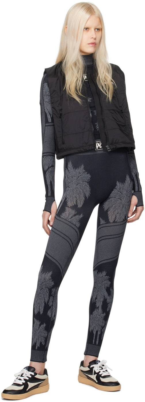 Palm Angels - Veste noire à logo
