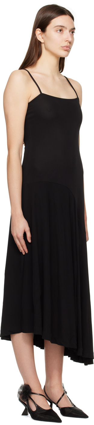 BITE - Robe midi cintrée noire