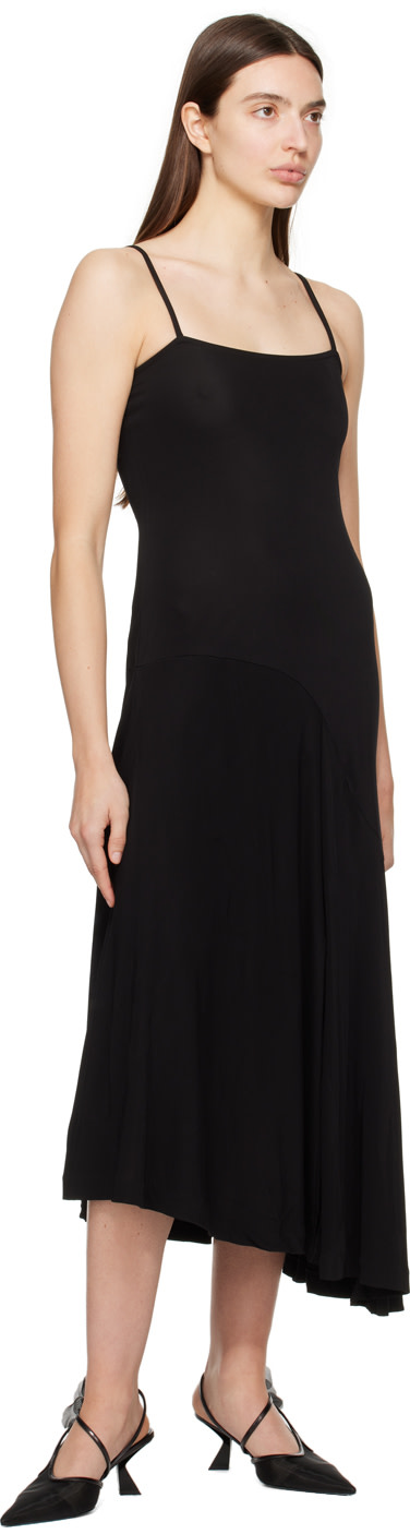 BITE - Robe midi cintrée noire