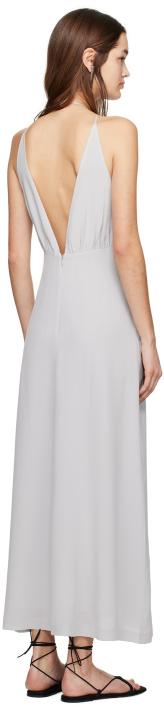 toteme halter dress Toteme Women's Soft gathered dress | Champagne