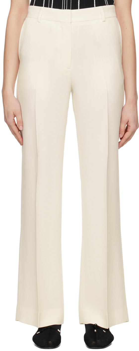 TOTEME - Pantalon décontracté blanc
