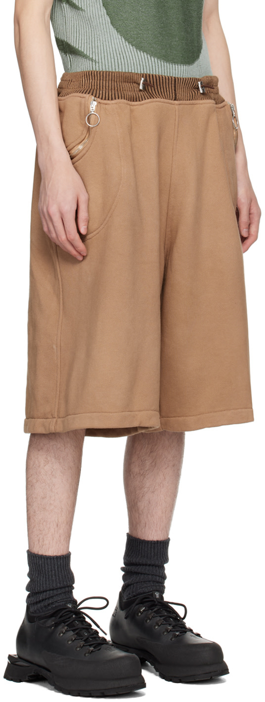 Charlie Constantinou - Short ample brun