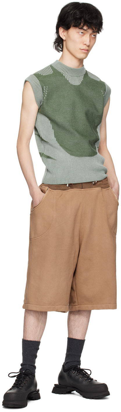 Charlie Constantinou - Short ample brun