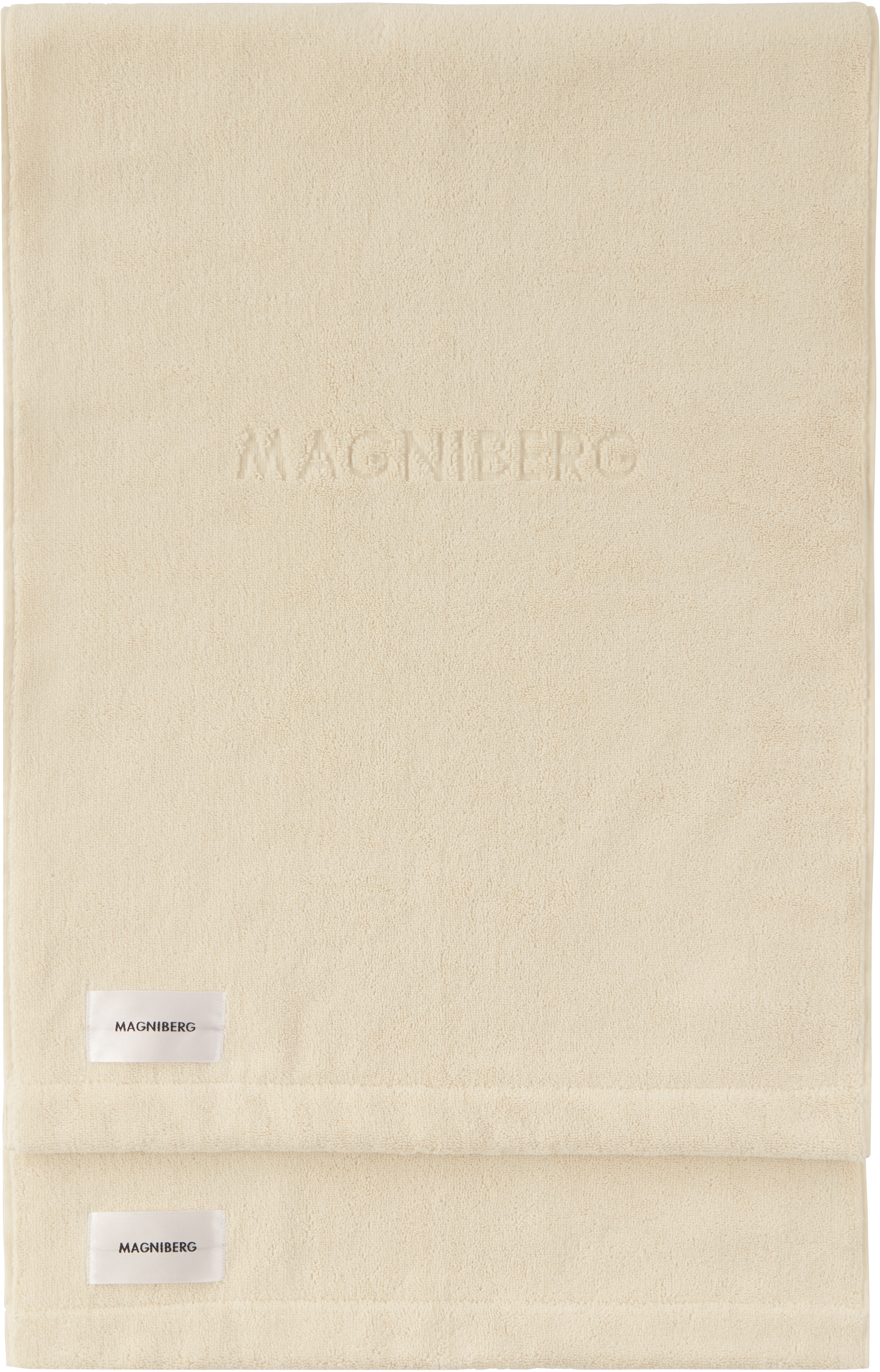 MAGNIBERG - 오프 화이트 젤라토 핸드 타월 세트