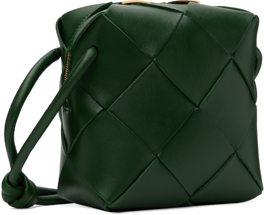 Bottega Veneta - Mini sac caméra Cassette vert